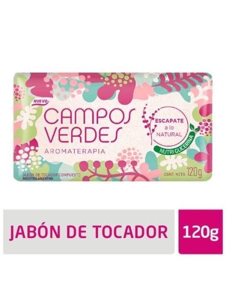 CAMPOS VERDES Jabon Aromaterapia 120gr