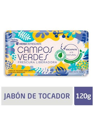 CAMPOS VERDES Jabon Frescura 120gr