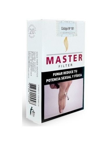 MASTER Cigarrillo Carton 10 x 20 Cig.