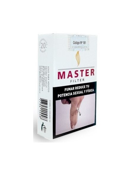 MASTER Cigarrillo Carton 10 x 20 Cig.