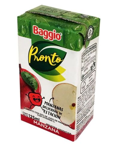 BAGGIO PRONTO Junior Manzana 125ml