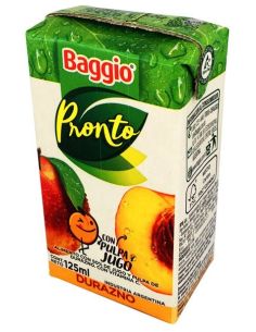 BAGGIO PRONTO Junior Durazno 125ml