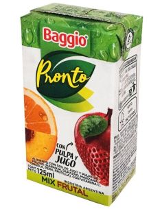 BAGGIO PRONTO Junior Mix Frutal 125ml