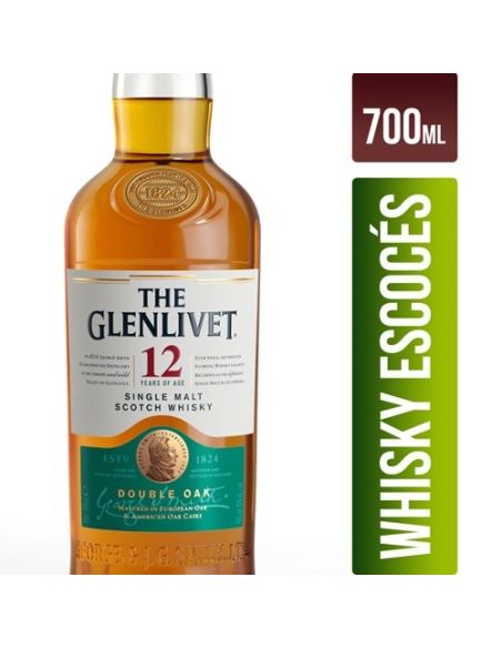 THE GLENLIVET Whisky 12 Años 700ml
