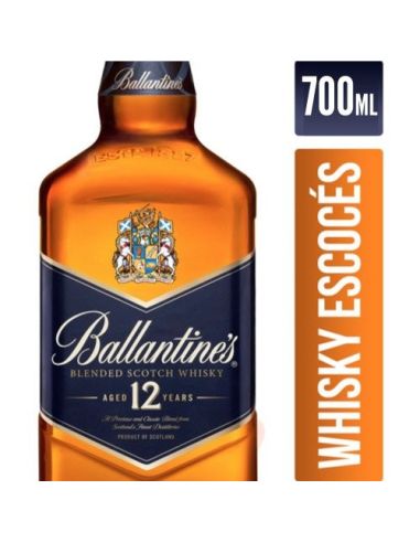 BALLANTINES Whisky 12 años 700ml