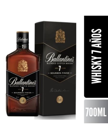 BALLANTINES Whisky 7 años 700ml