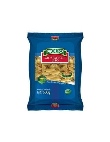 MOLTO Fideo Mostachol Liso 500gr