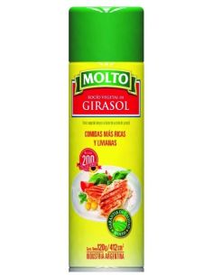 MOLTO Aceite Girasol Aerosol 120cc
