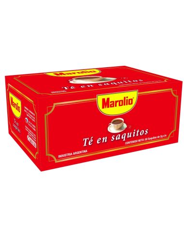 MAROLIO Té Negro x 50 Saquitos