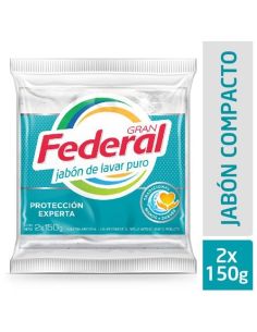 FEDERAL Jabon Pan Clasico 150gr x 2Un.