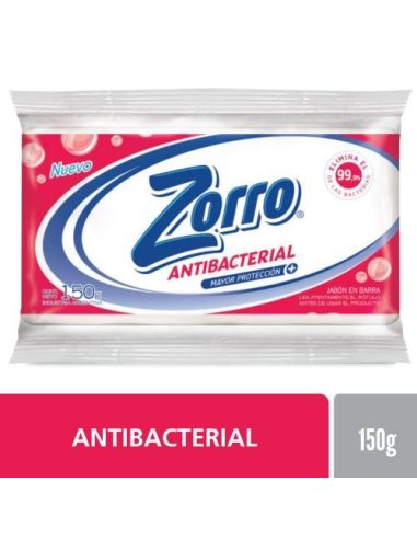 ZORRO Jabon Pan Sanitizante 150gr