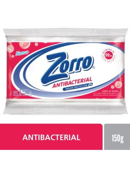 ZORRO Jabon Pan Sanitizante 150gr