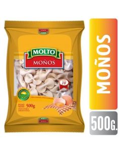 MOLTO Fideo Huevo Moño 500gr