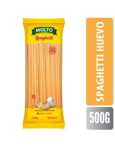 MOLTO Fideo Huevo Spaghetti 500gr