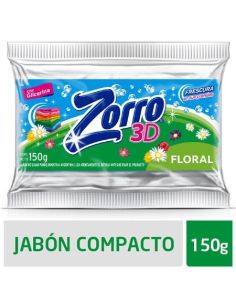 ZORRO JABON PAN BICARBONATO 150GR