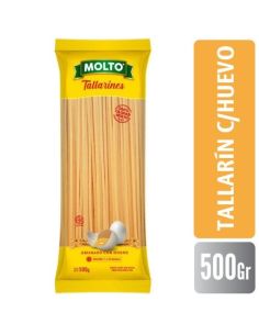 MOLTO Fideo Huevo Tallarin 500gr