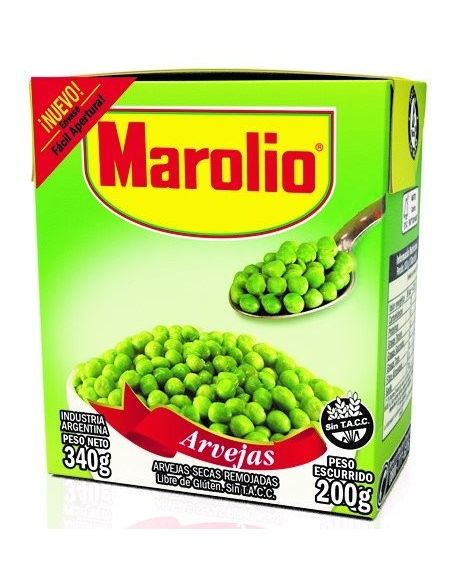 MAROLIO Arvejas Tetra 340gr