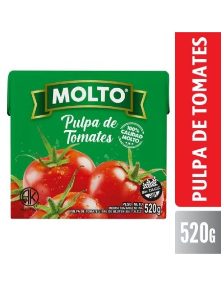 MOLTO Pulpa de Tomate 520gr