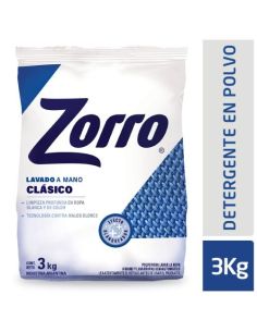 ZORRO Clasico Polvo Mano 3KG
