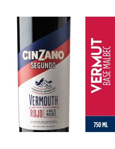 CINZANO Segundo Vermouth Rojo 750ml