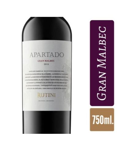 RUTINI Apartado Gran Malbec 750ml