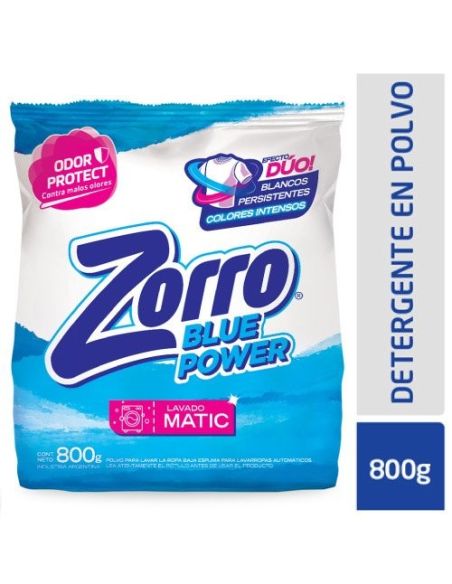 ZORRO Blue Polvo Matic 800gr