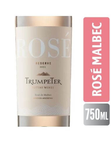 TRUMPETER Rose Malbec 750ml