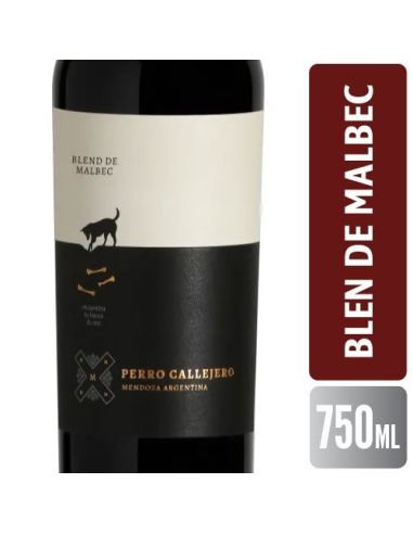 PERRO Callejero Blend De Malbec 750 ml