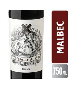 CORDERO Con Piel De Lobo Malbec 750 ml