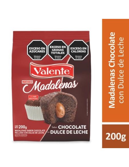 VALENTE Madalena Chocolate Rellena 200gr
