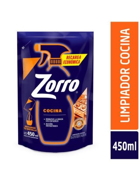 ZORRO Limpiador Antigrasa D/P 450ml
