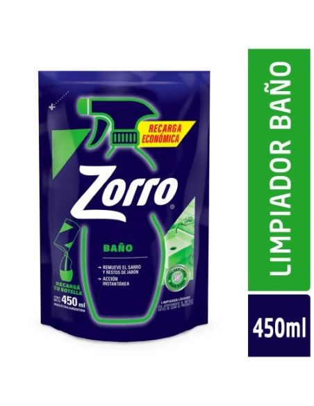 ZORRO Limpiador Baño D/P 450ml