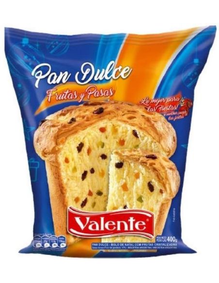 VALENTE Pan Dulce con Frutas 400gr