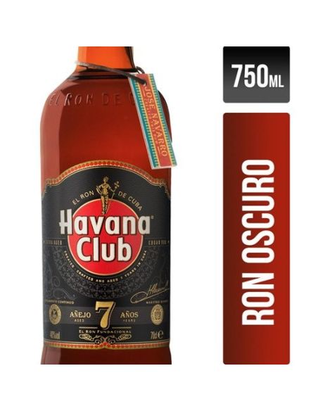 HAVANA CLUB Ron 7 Años 750ml