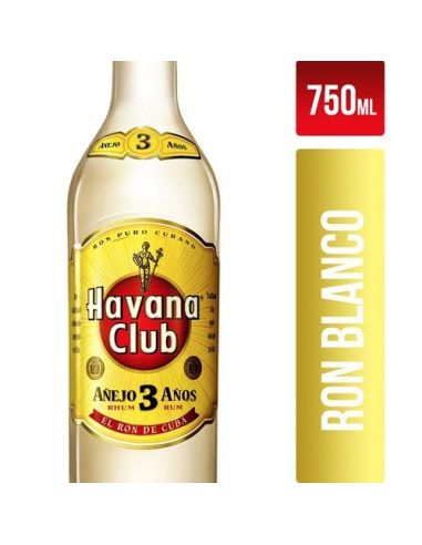 HAVANA CLUB Ron 3 Años 750ml