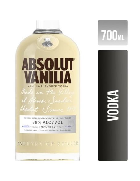 ABSOLUT Vodka Vainilia 700ml
