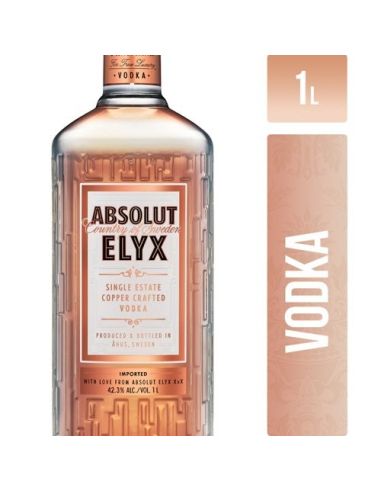 ABSOLUT Vodka Elyx 1Lt
