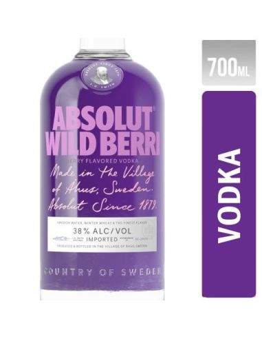 ABSOLUT Vodka Wild Berri 700ml