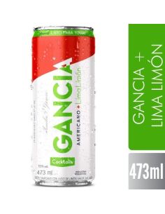 GANCIA + Lima Limon Lata 473ml