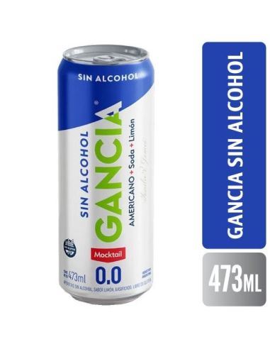 GANCIA Lata Sin Alcohol 473ml