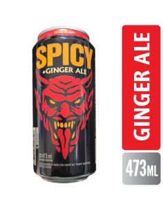 DR. LEMON Spicy Ginger Ale Lata 473ml