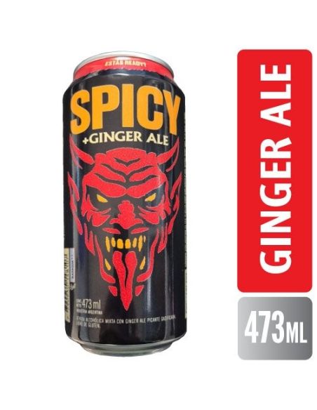 DR. LEMON Spicy Ginger Ale Lata 473ml