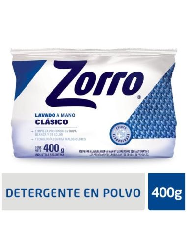 ZORRO Clasico Polvo Mano 400gr