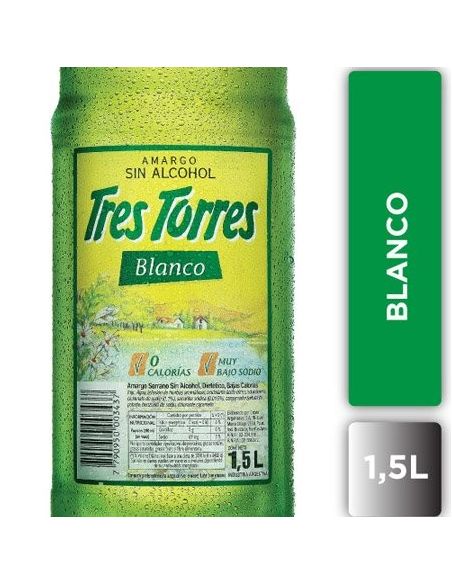 TRES TORRES Amargo Blanco 1.5Lt