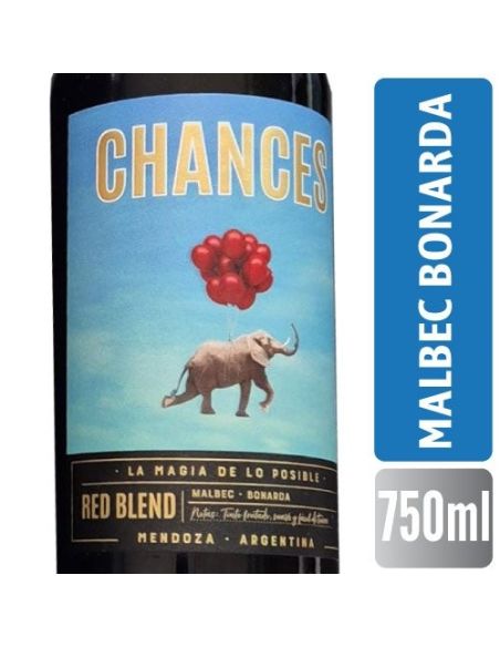 CHANCES Malbec Bonarda 750 ml