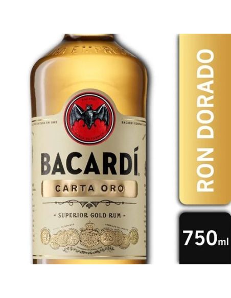 BACARDI RON DORADO 700ML