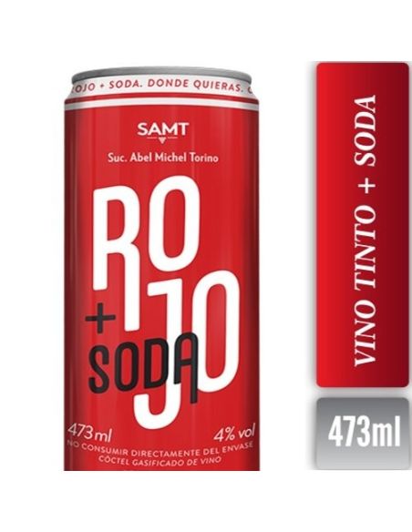 SAMT Tinto + Soda 473ml