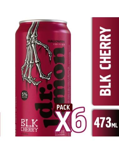 DR. LEMON Cherry Black Lata 473ml