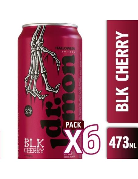 DR. LEMON Cherry Black Lata 473ml