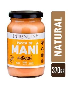 ENTRENUTS Pasta De Mani Natural 370gr